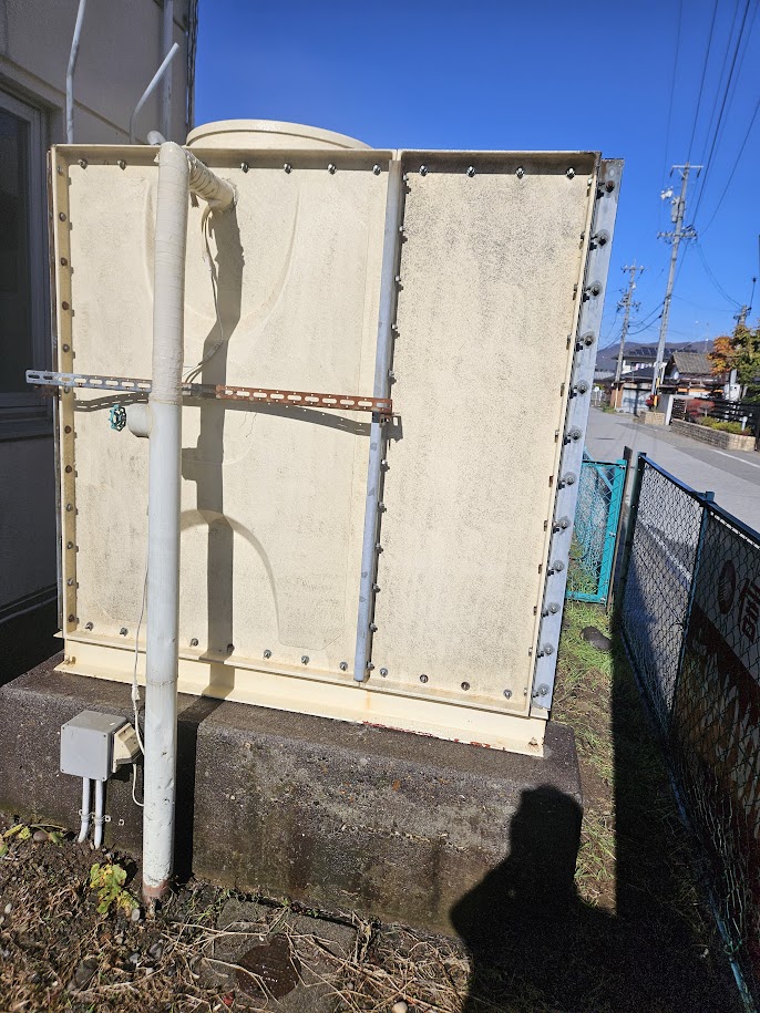 受水槽塗装工事